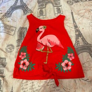 Childrens Place 18-24M flamingo tank top